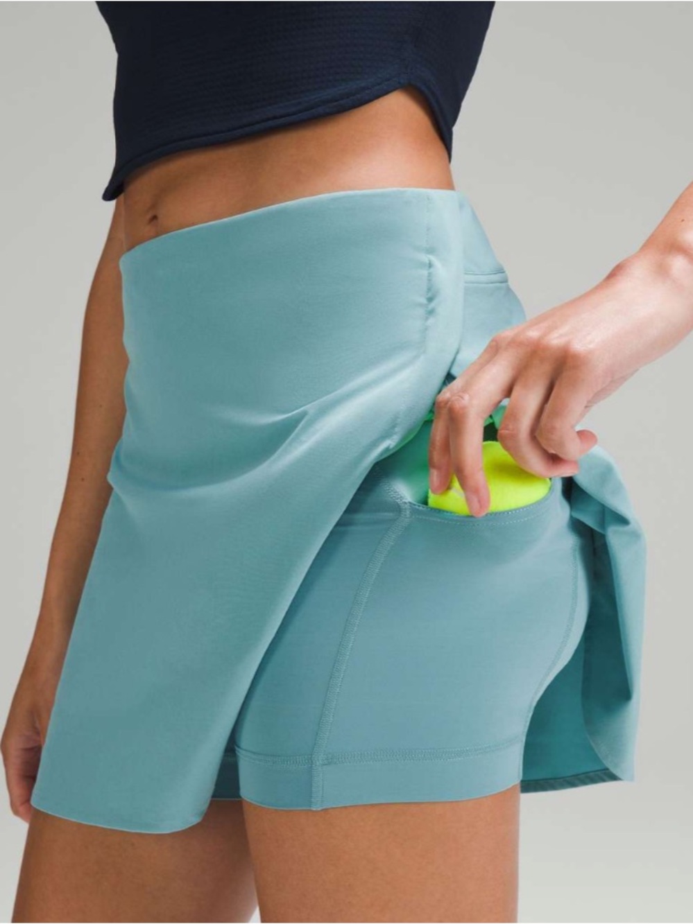 Lululemon Peek Pleat High-Rise Tennis
Skirt in Tidal Teal - Picture 3 of 13